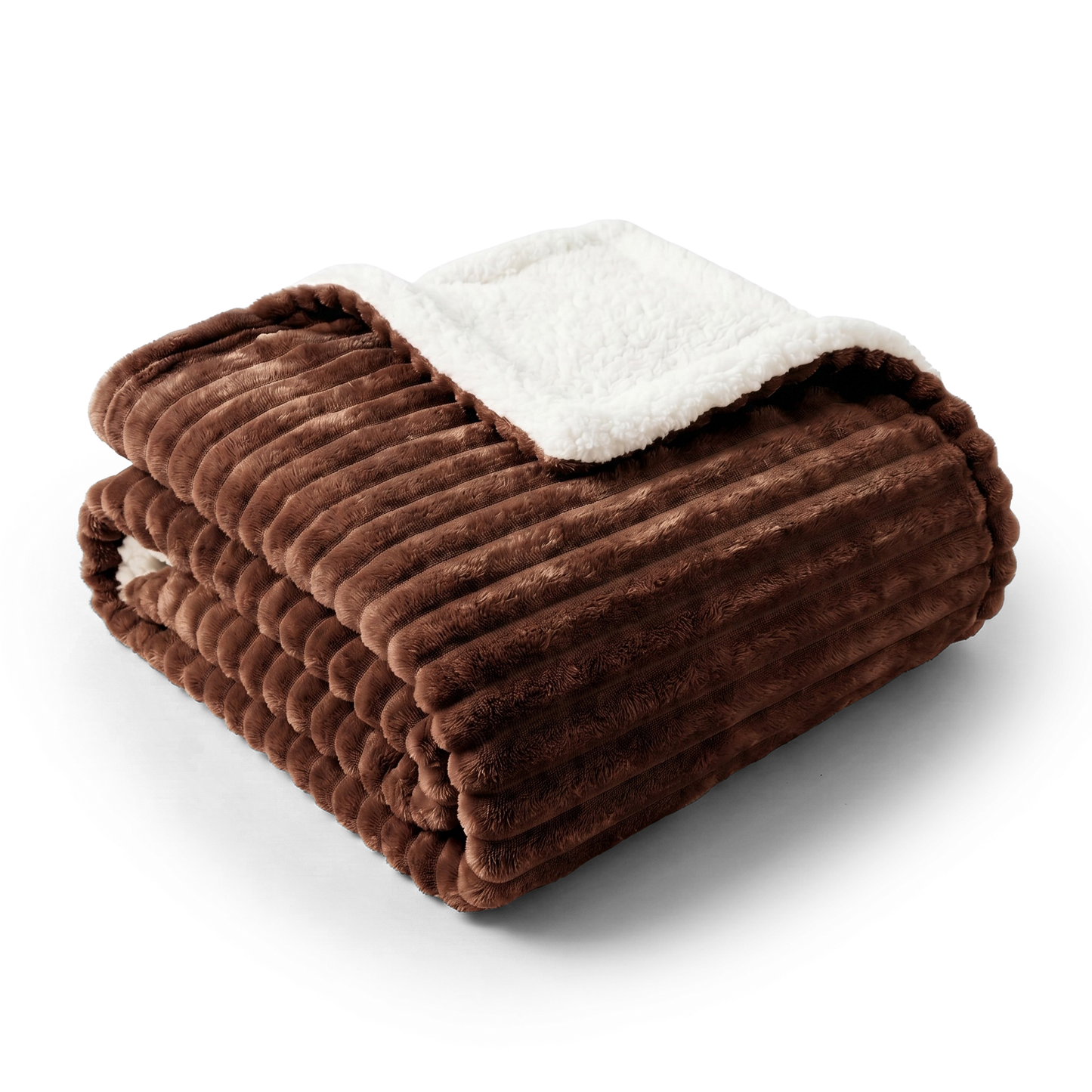 Corduroy Blanket - Dark Brown