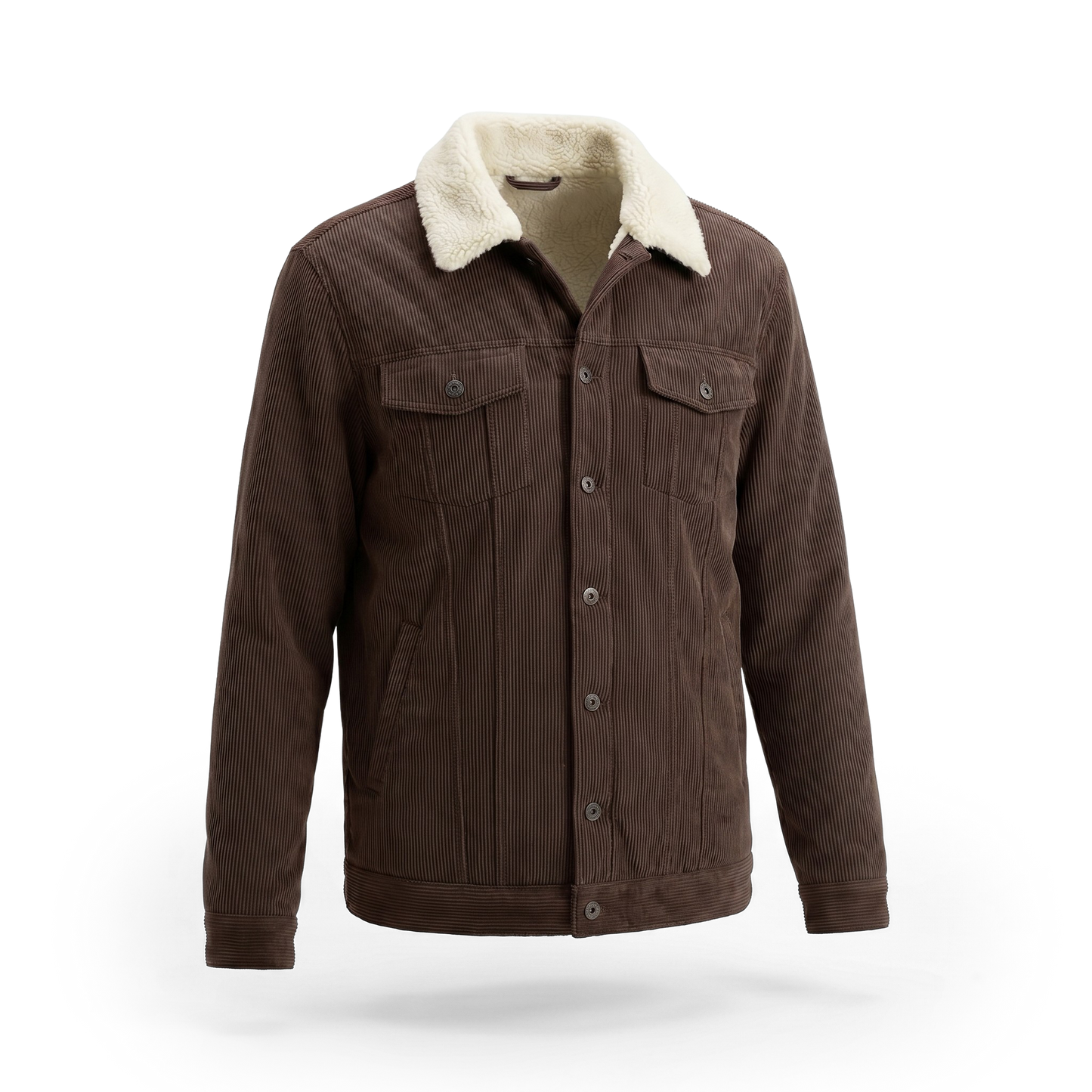 Corduroy Jacket - Dark Brown