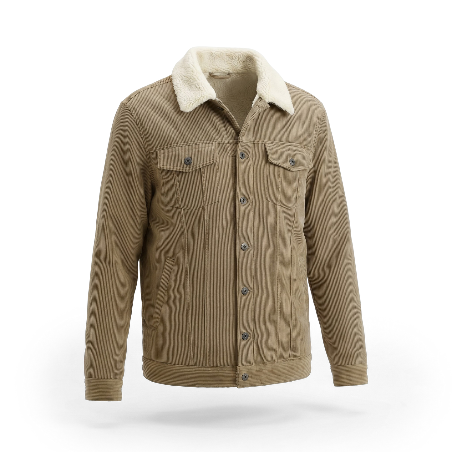 Corduroy Jacket - Khaki