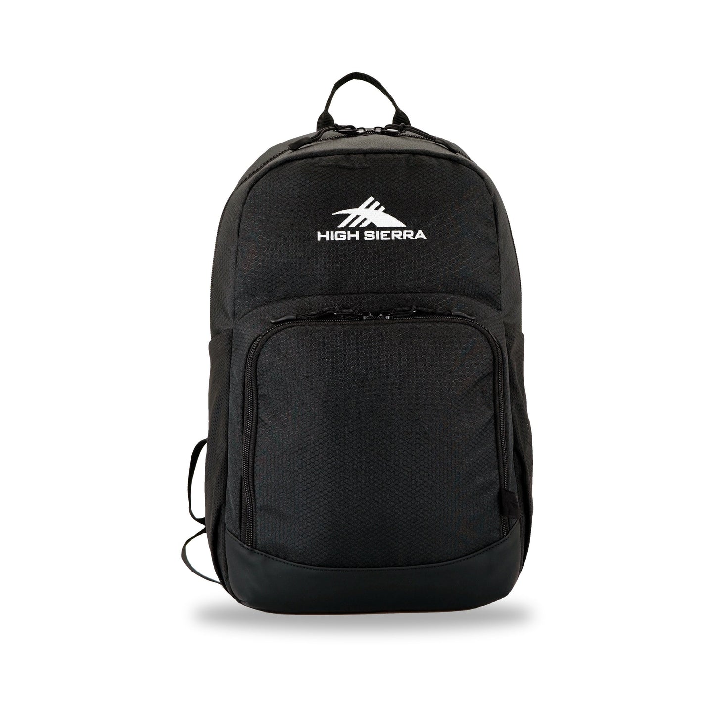 High Sierra x Atley James Honeycomb Backpack black - front view