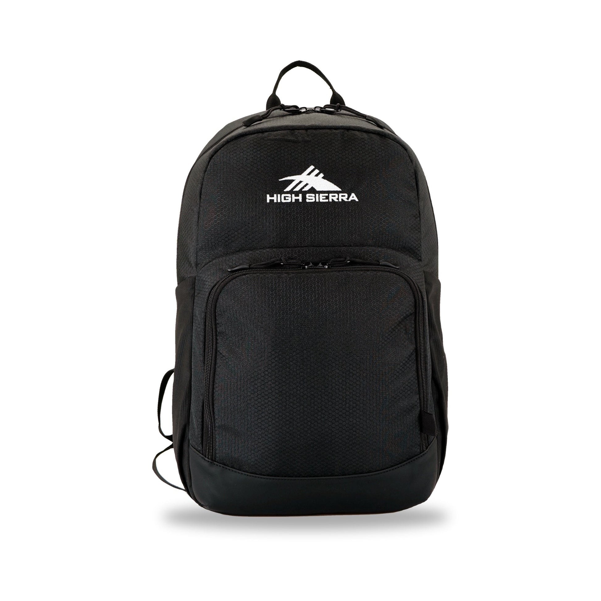High Sierra x Atley James Honeycomb Backpack black - front view