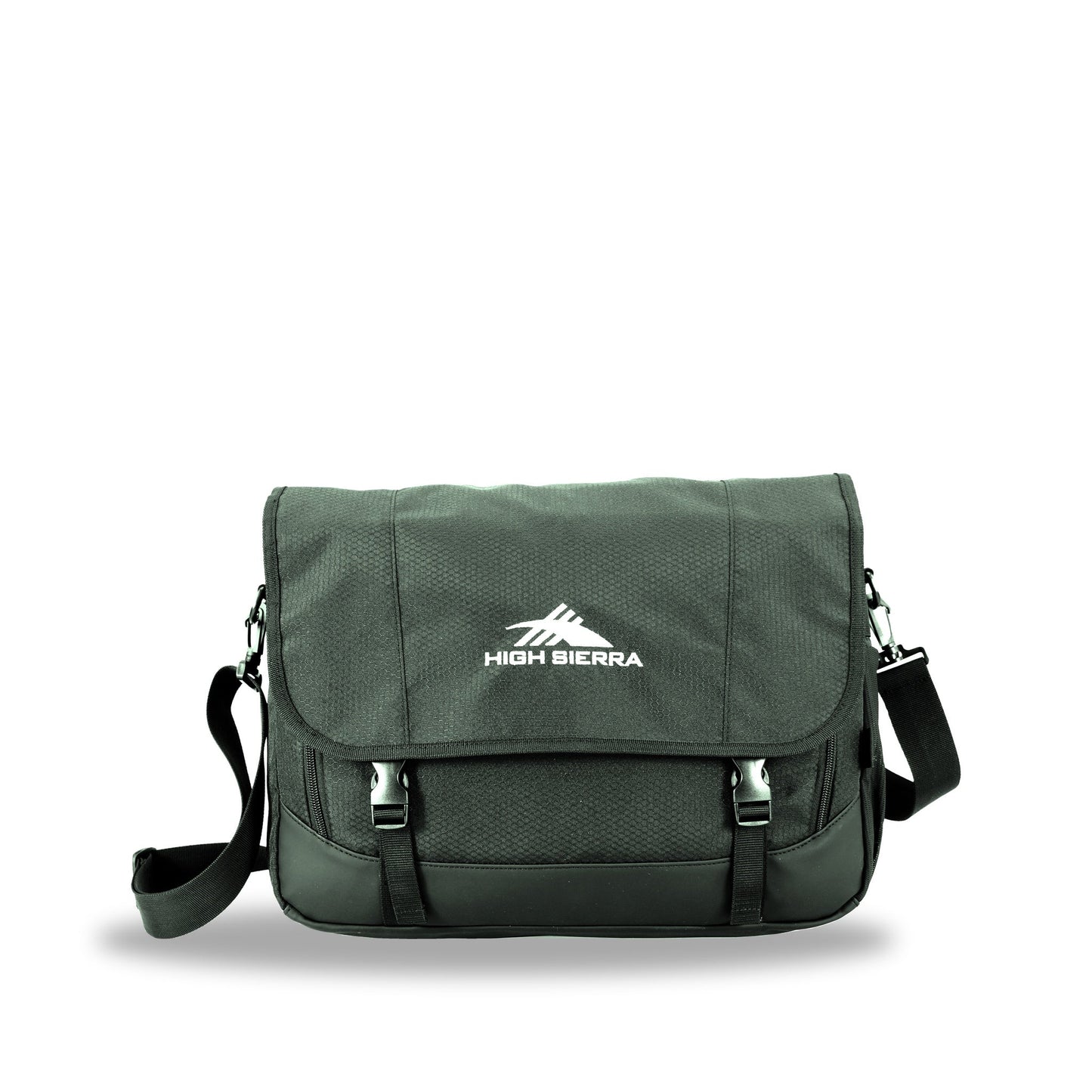 High Sierra x Atley James Laptop Messenger Bag green - front view