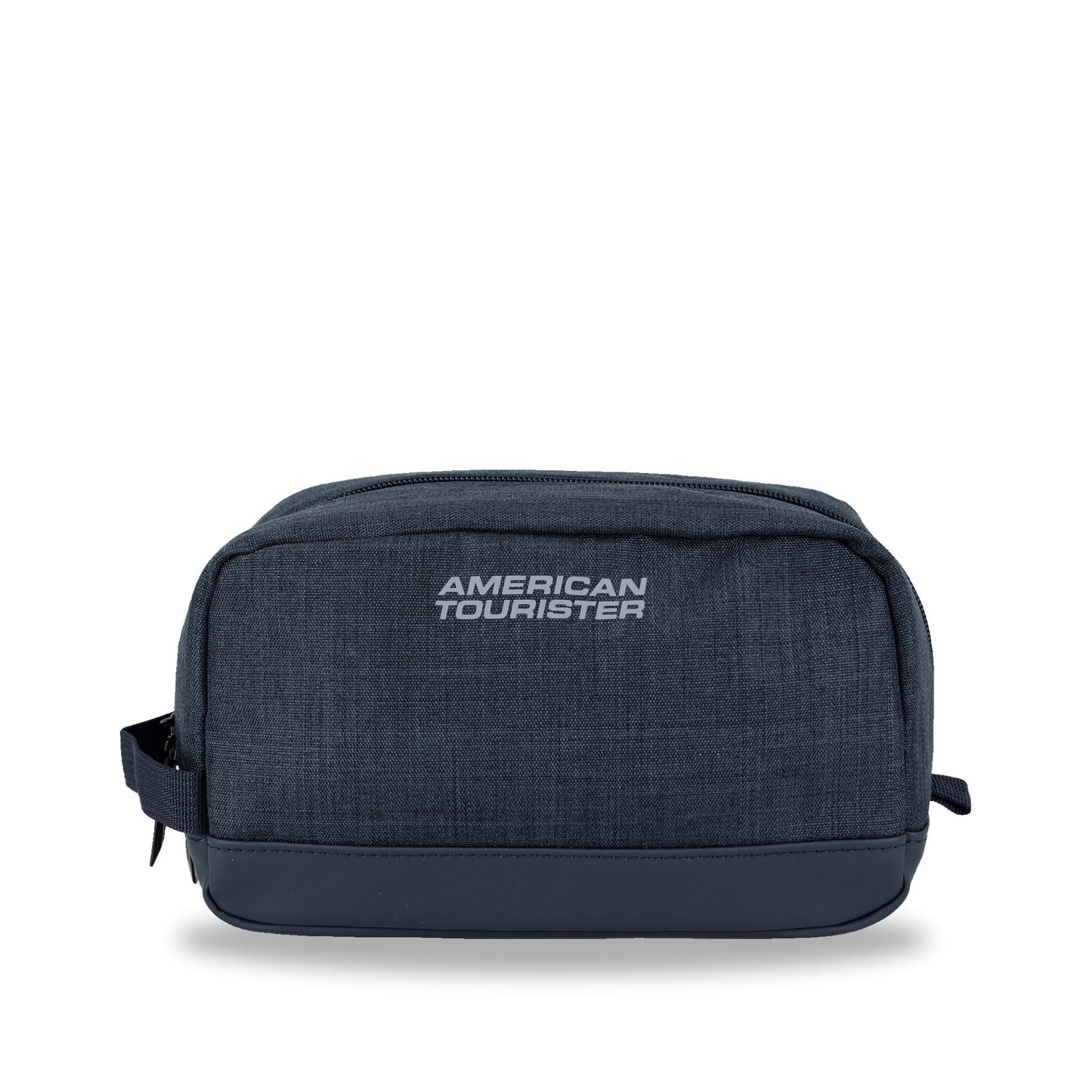 American Tourister x Atley James Toiletry Bag navy - front view