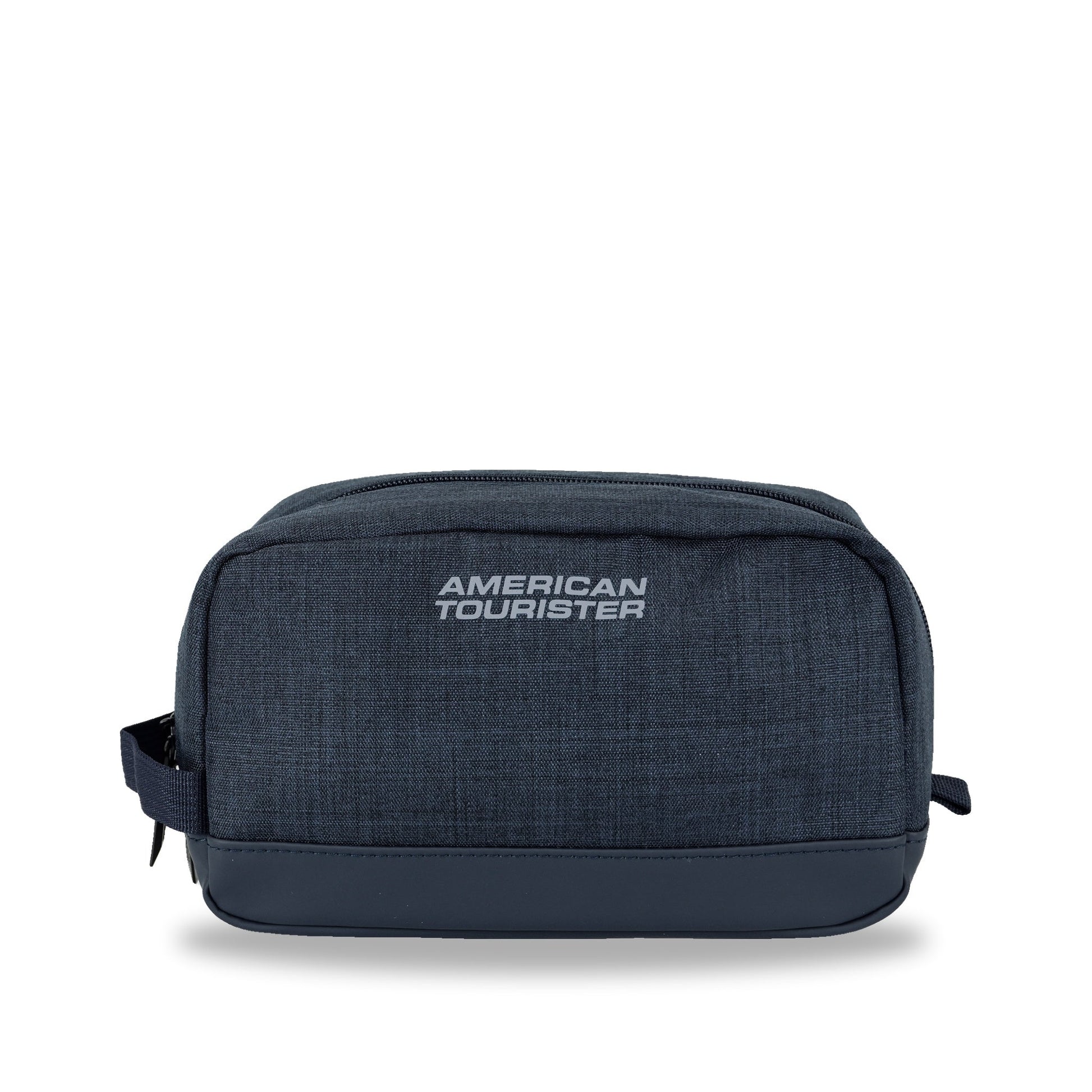 American Tourister x Atley James Toiletry Bag navy - front view