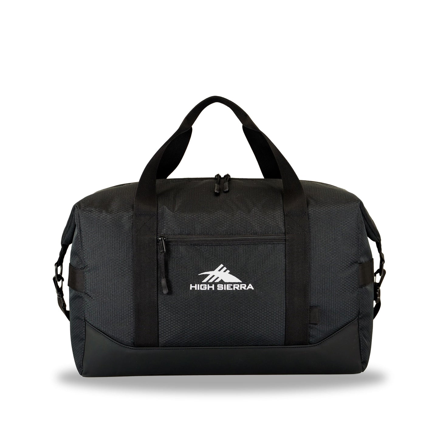 High Sierra x Atley James Honeycomb Duffel black - front view