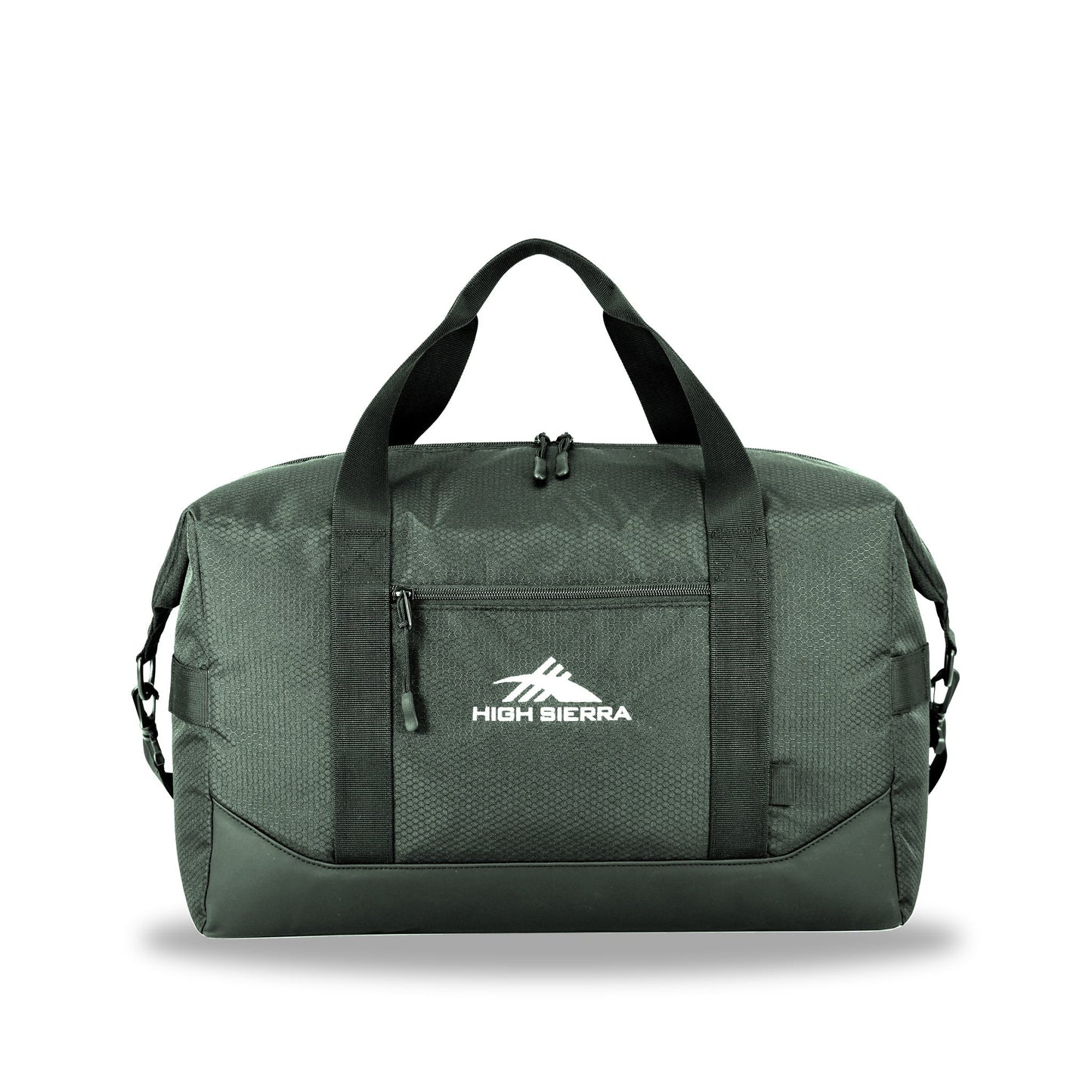 High Sierra x Atley James Honeycomb Duffel green - front view