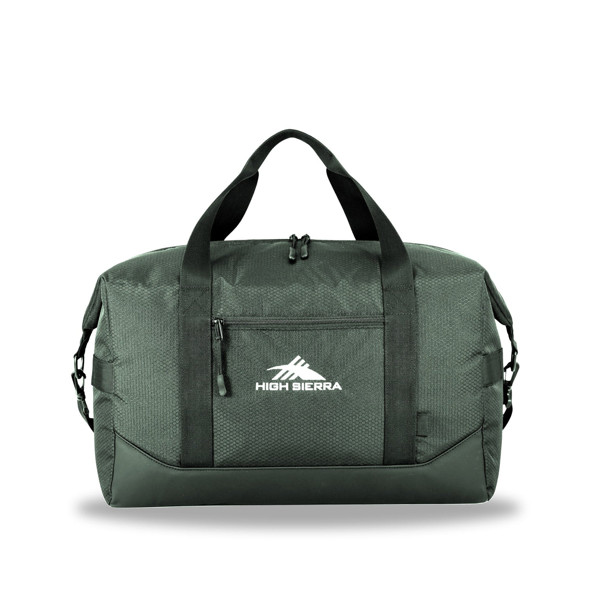 High Sierra x Atley James Honeycomb Duffel green - front view