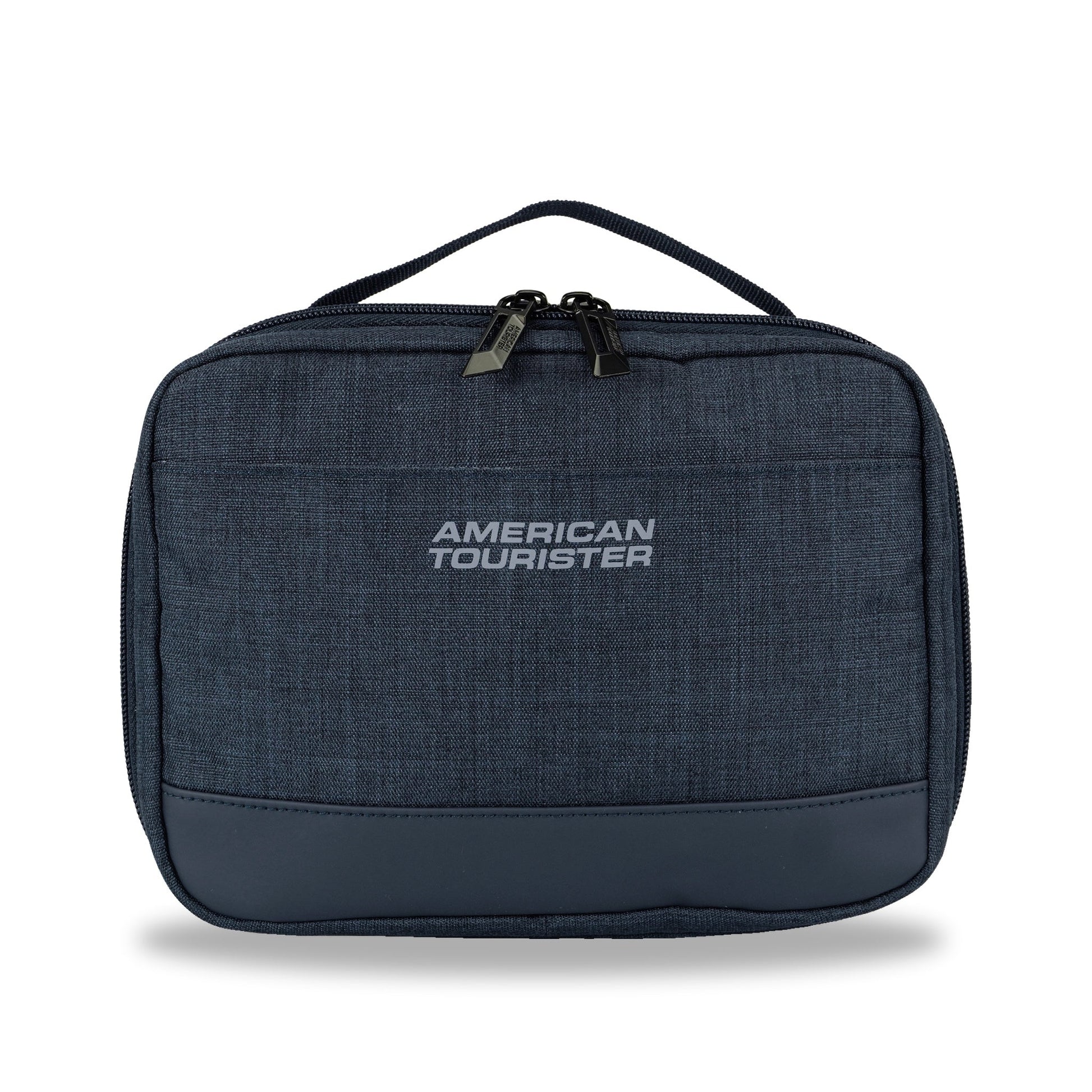 American Tourister x Atley James Tech Pouch navy - front view