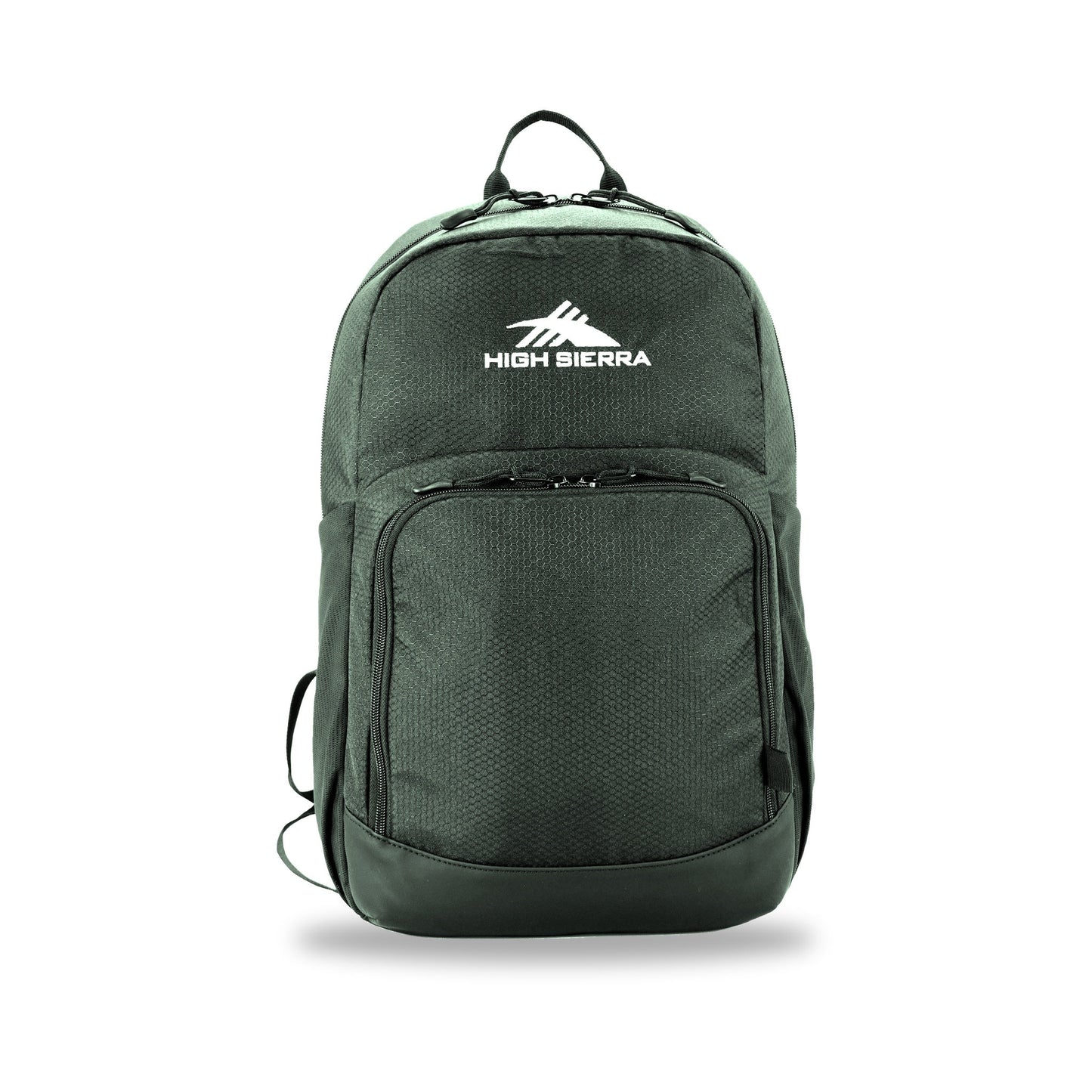 High Sierra x Atley James Honeycomb Backpack green - front view