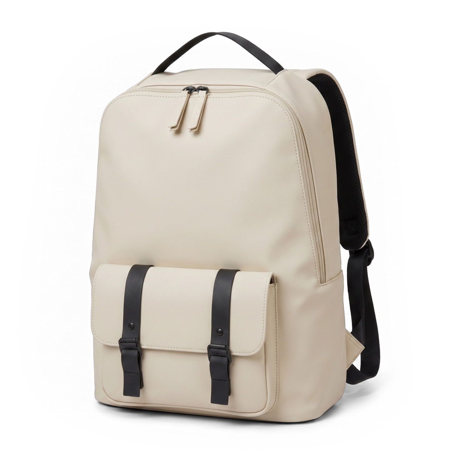 CITY SLICKER FRONT POUCH BACKPACK - TAN
