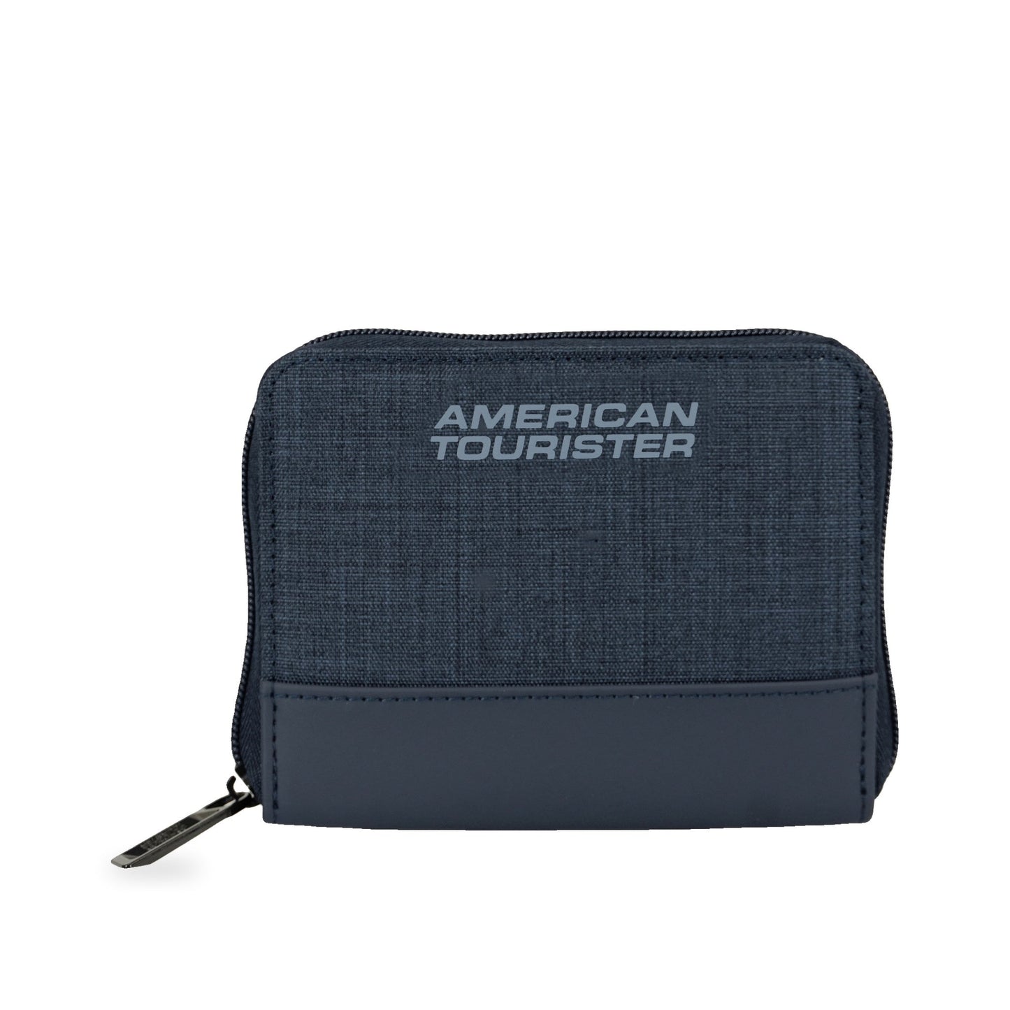 American Tourister x Atley James Passport Wallet navy - front view
