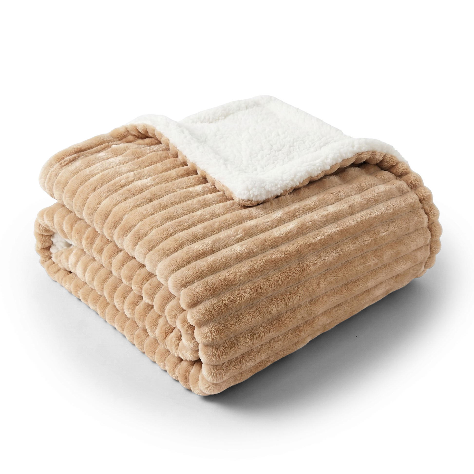 Corduroy Blanket - Beige