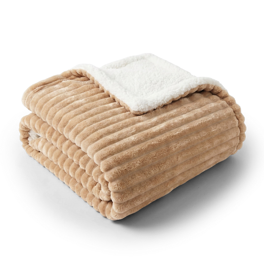 Corduroy Blanket - Beige