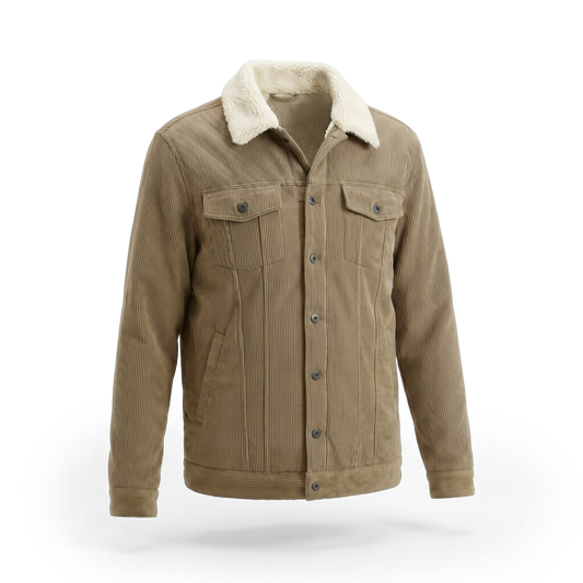 Corduroy Jacket - Khaki