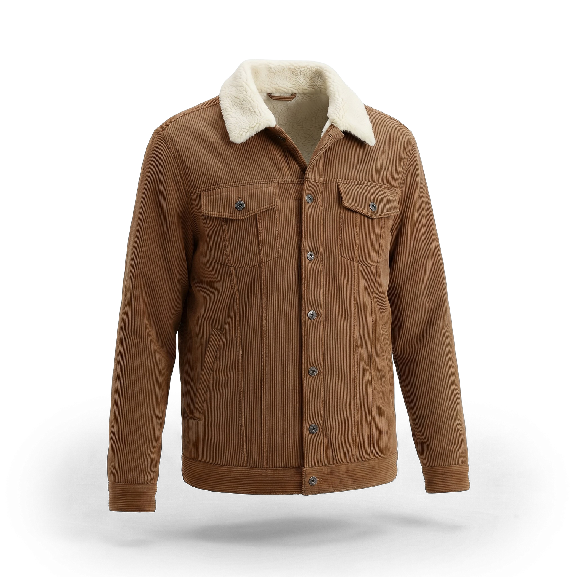 Corduroy Jacket - Medium Brown