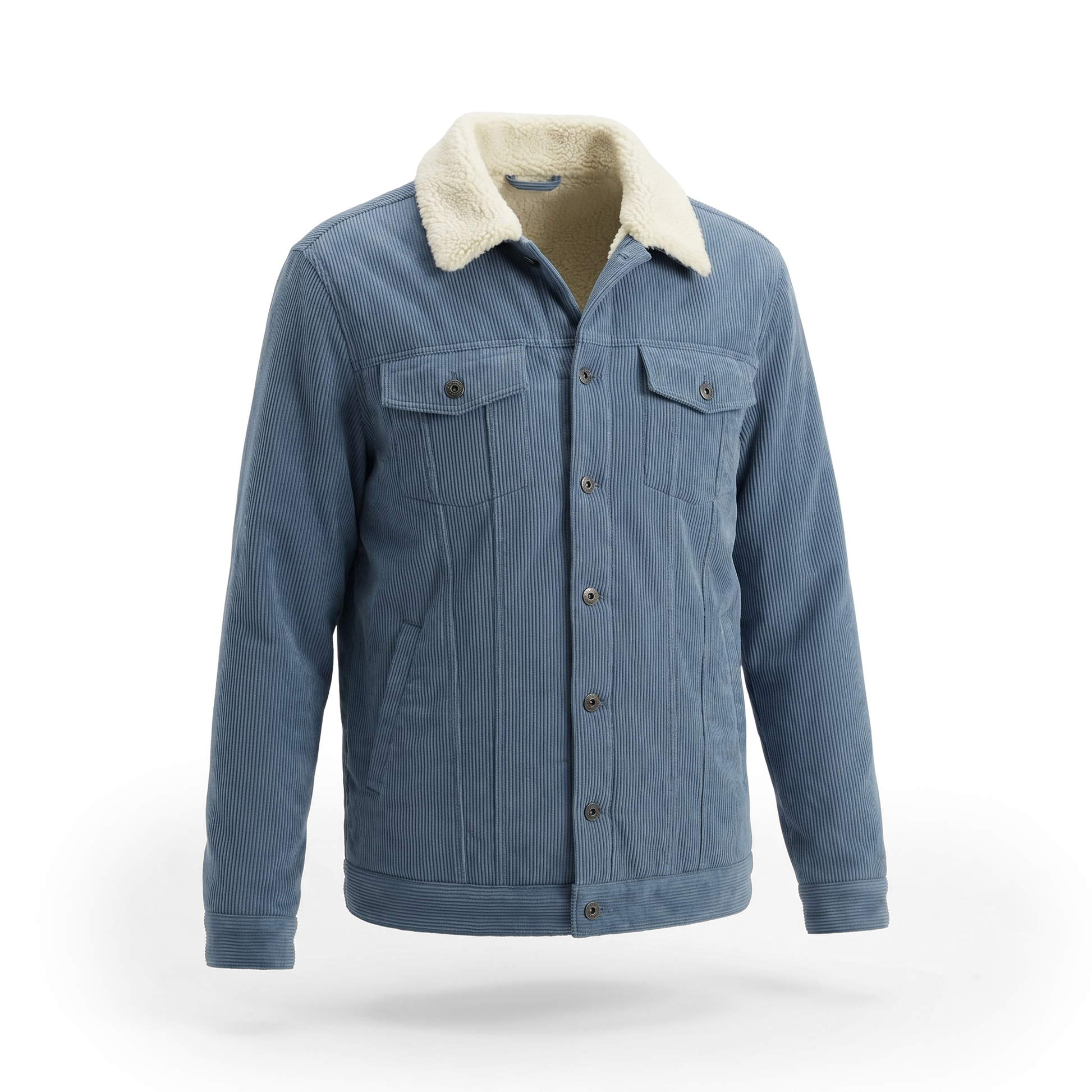 Corduroy Jacket - Sky Blue