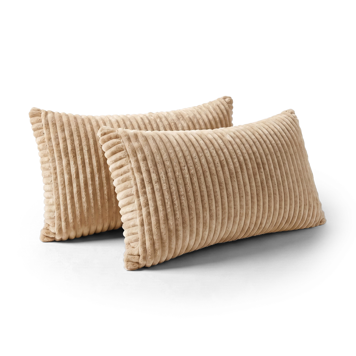 Corduroy 2pc Pillow Set - Beige