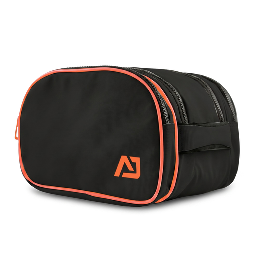 HARMON TOILETRY - BLACK/ORANGE