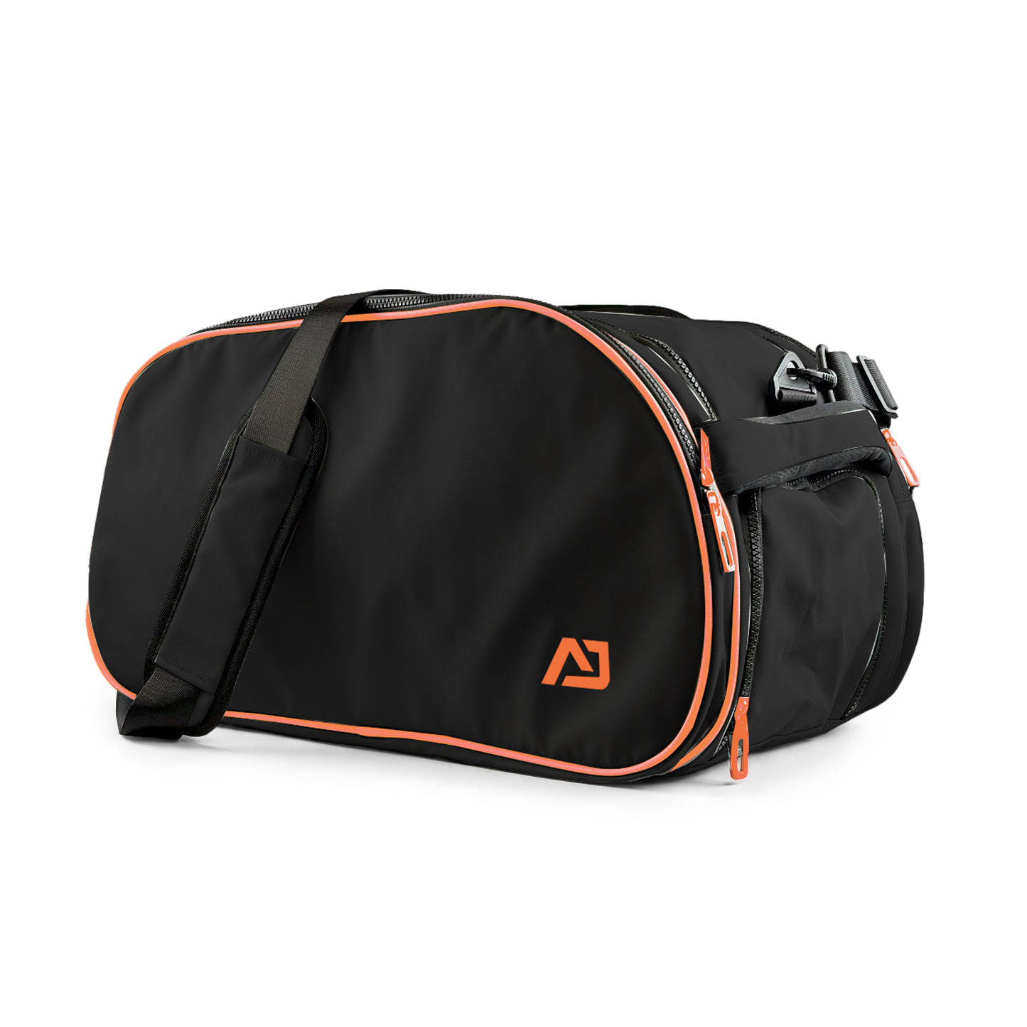 HARMON DUFFEL - BLACK/ORANGE
